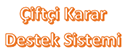 Çiftçi Karar Destek Sistemi